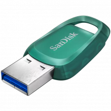 „SanDisk Ultra Eco“ USB atmintinė, USB 3.2 Gen 1 512 GB, iki 100 MB/ s R, 5 metų garantija, EAN: 619659197032