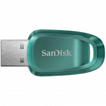 „SanDisk Ultra Eco“ USB atmintinė, USB 3.2 Gen 1 256 GB, iki 100 MB/ s R, 5 metų garantija, EAN: 619659196479