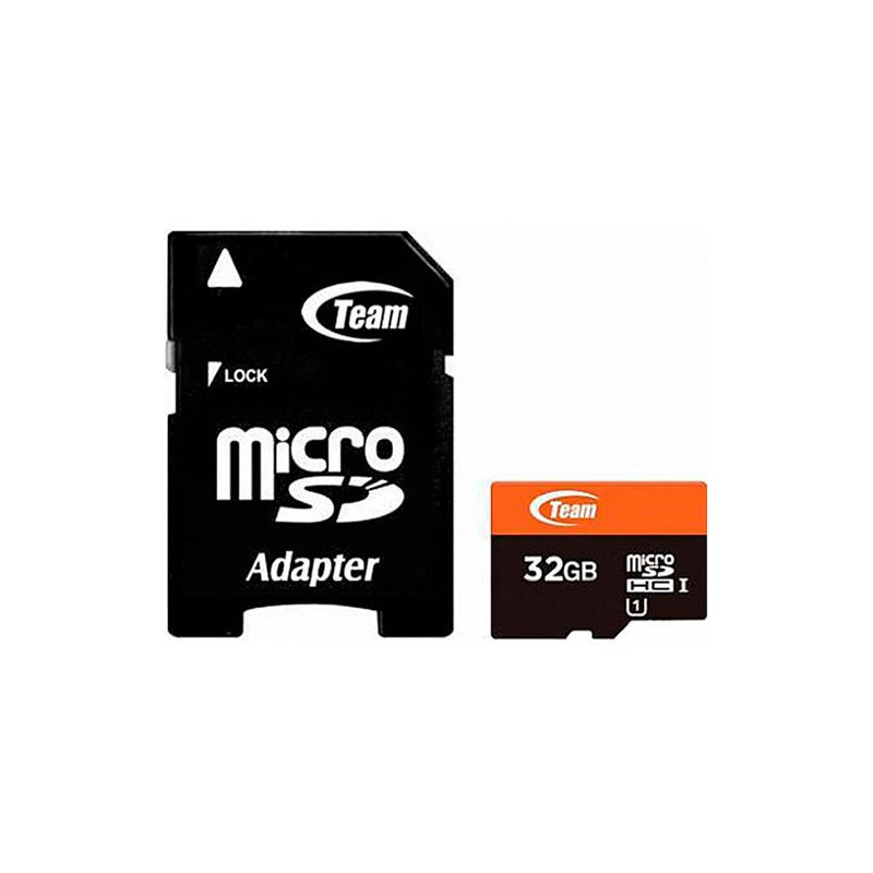 TEAM MICRO SDHC 32 GB UHS-I RETAIL su 1 adapteriu