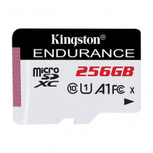 Atminties kortelė microSD 256GB Kingston 95/ 45MB/ s C Endurance