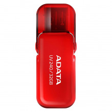 MEMORY DRIVE FLASH USB2 64GB / RED AUV240-64G-RRD ADATA