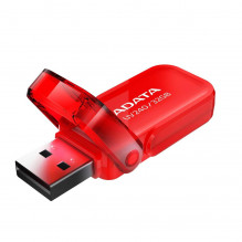 MEMORY DRIVE FLASH USB2 64GB / RED AUV240-64G-RRD ADATA