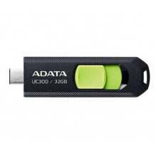 MEMORY DRIVE FLASH USB-C 32GB / ACHO-UC300-32G-RBK / GN ADATA