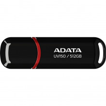 MEMORY DRIVE FLASH USB3 512GB / BLACK AUV150-512G-RBK ADATA