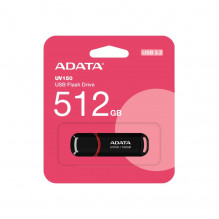 MEMORY DRIVE FLASH USB3 512GB / BLACK AUV150-512G-RBK ADATA