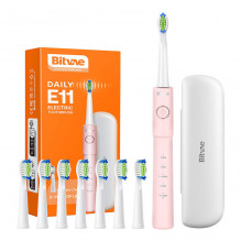 Sonic toothbrush with tips...