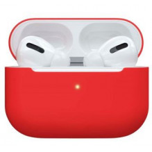 - Apple dėklas, skirtas AirPods Pro Silicone Red