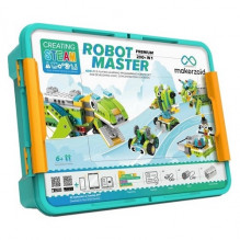 MAKERZOID Robot Master Premium Programmable Toys Building Kit 200in1