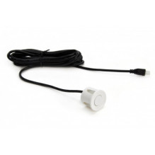 Parking sensor white 22 mm amio-01012