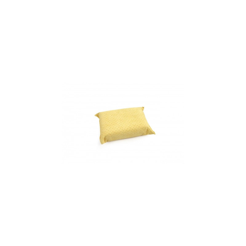 Small perforated synthetic chamois sponge 12.5 x 8.5 x 4 cm