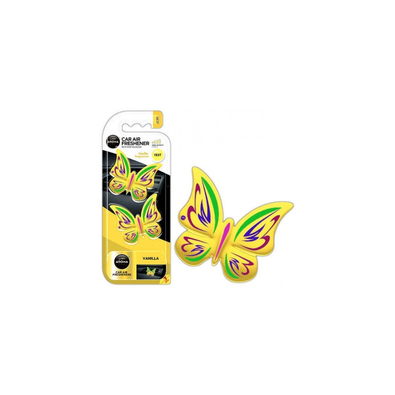 Aroma Fancy Shapes Butterfly Vanilla air freshener