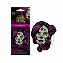 Aroma Car Muertos Violet Girl Spicy Delight oro gaiviklis