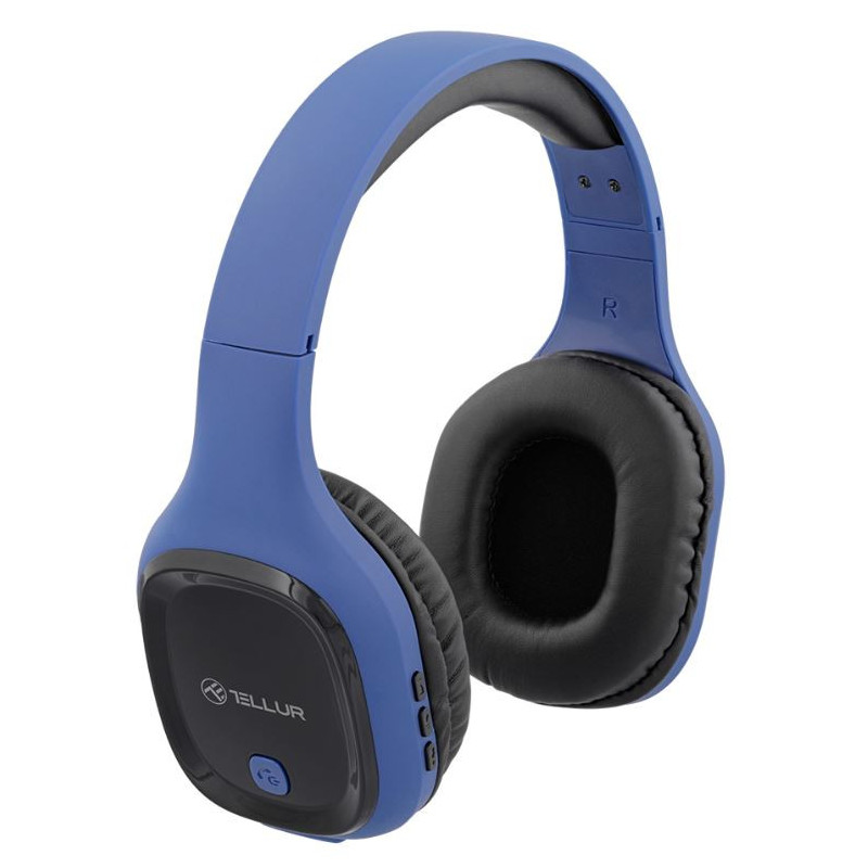 Tellur Bluetooth Over-Ear Headphones Pulse Blue