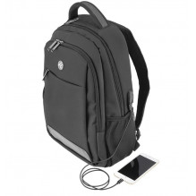 Tellur 15.6 Notebook Backpack Companion, USB port, Black