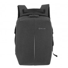 Tellur 15.6 Notebook Backpack Antitheft V2, USB port, Black