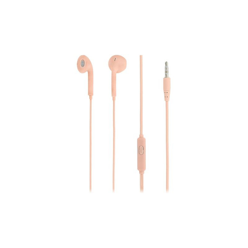 Tellur In-Ear Headset Fly, Noise reduction Memory Foam Ear Plugs pink