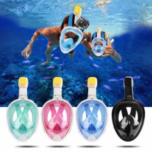 Free Breath Snorkeling Mask M2068G L / XL blue