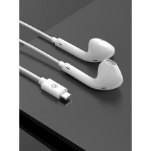 Tellur Basic Urbs In-Ear Headset Series Type-C White