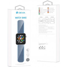 „Devia Deluxe Series Sport3 Band“ (44 mm), skirta „Apple Watch indigo“.