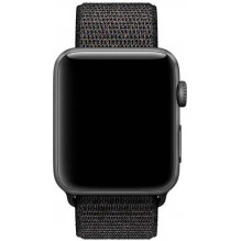 Devia Deluxe Series Sport3 Band (40 mm), skirta Apple Watch juodai