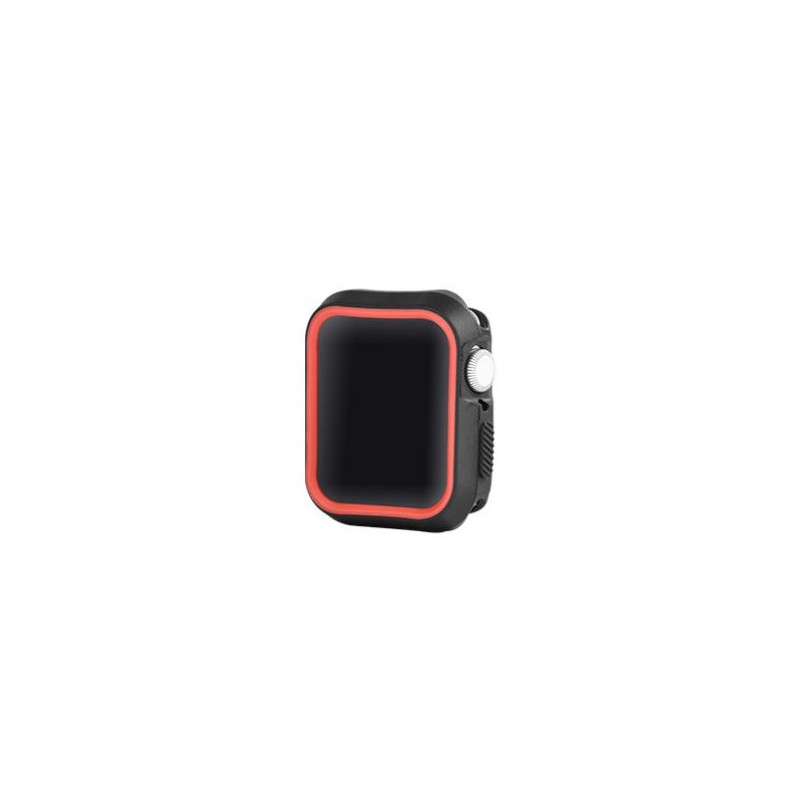Devia Dazzle Series apsauginis dėklas (40 mm), skirtas Apple Watch juodai raudonas