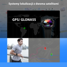 Manta M5 išmanusis laikrodis su BP ir GPS