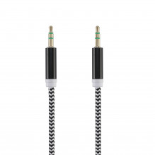 „Tellur Basic“ garso kabelis aux 3,5 mm lizdas, 1 m juodas