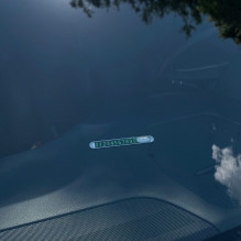 Tellur laikina automobilio stovėjimo aikštelė telefono numerio kortelė metalinė sidabrinė
