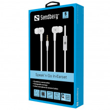 Sandberg 125-63 Speak'n Go In-Earset baltas