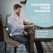 Homedics SBM-180H-EU Shiatsu Massager Cushion šilumos