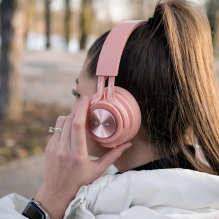 „Tellur Feel“ „Bluetooth“ ausinės uždedamos rožinės spalvos