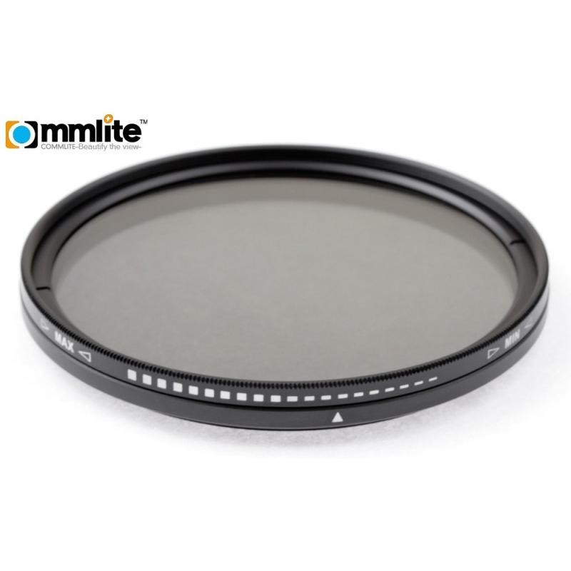 Commlite Fader adjustable grey filter - 72 mm