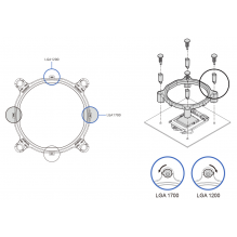 Zalman ZM-1700MKC Intel Mounting Kit