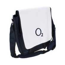 Nešiojamojo kompiuterio krepšys (O2) 15,4 mėlyna / balta