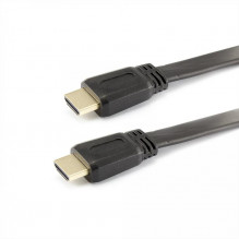 Sbox HDMI-HDMI 1.4 Flat M / M 1.5m HDMI-FLAT-15B black