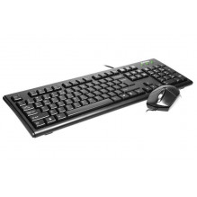 A4Tech Mouse &amp; Keyboard KRS-8372 black 43775