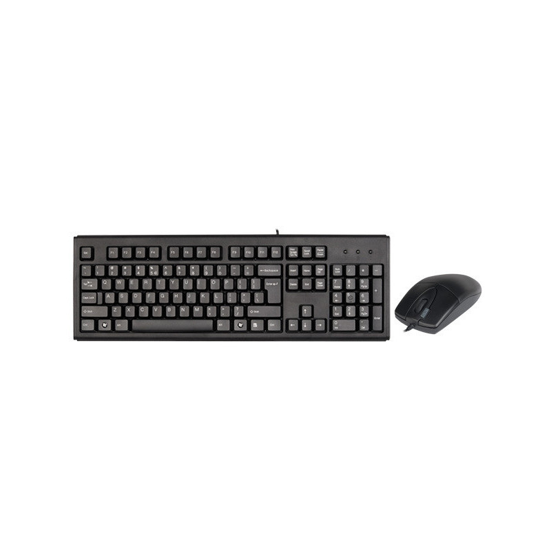 A4Tech 43774 Mouse &amp; Keyboard KM-72620D Black