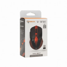 Sbox WM-9017BR Wireless Optical Mouse black / red