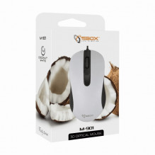 Sbox Optical Mouse M-901 white