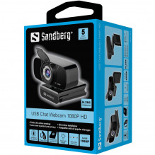 Sandberg 134-15 USB pokalbių internetinė kamera 1080P HD