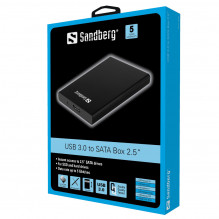 Sandberg 133-89 USB 3.0 į Sata Box 2.5