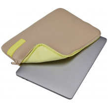 Case Logic Reflect MacBook Sleeve 13 REFMB-113 Plaza Taupe / Sun-Lime (3204684)