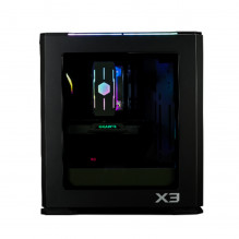 Zalman X3 BLACK ATX, ARGB ventiliatorius x4, T / G