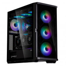 Zalman Z10 DUO ATX ZM-IF120 x4 Black