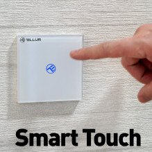 Tellur Smart WiFi jungiklis, SS1N 1 prievadas 1800W 10A