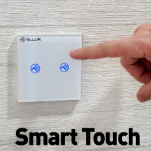 Tellur Smart WiFi jungiklis, SS2N 2 prievadas 1800W 10A