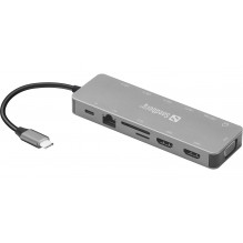 Sandberg 136-45 USB-C 13-in-1 Travel Dock