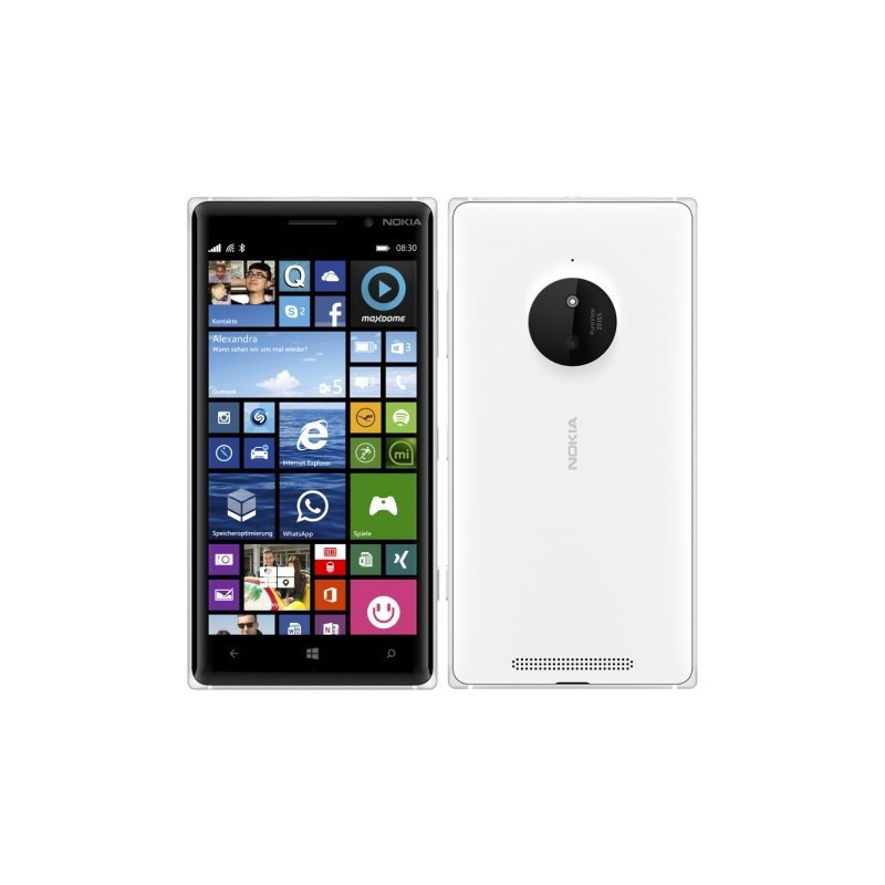 Naudotas Nokia 830 Lumia baltas Windows Phone 16GB (klasė:A)