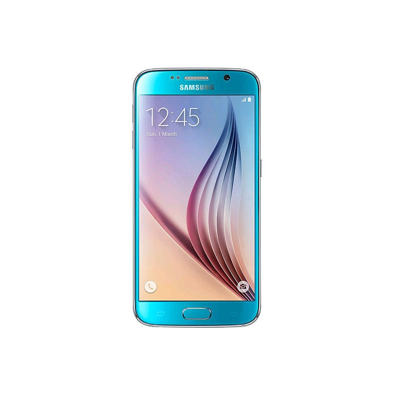 Samsung G920FD Galaxy S6 Duos mėlynas 32gb Naudotas be 3,4G tik 2G