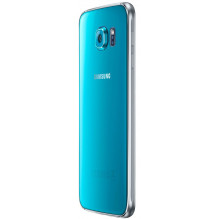 Samsung G920FD Galaxy S6 Duos mėlynas 32gb Naudotas be 3,4G tik 2G